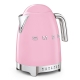 Smeg KLF04PKEU Vattenkokare m. Temperatur 1,7L Rosa
