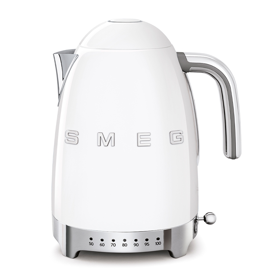 Smeg KLF04WHEU Vattenkokare m. Temperatur 1,7L Vit