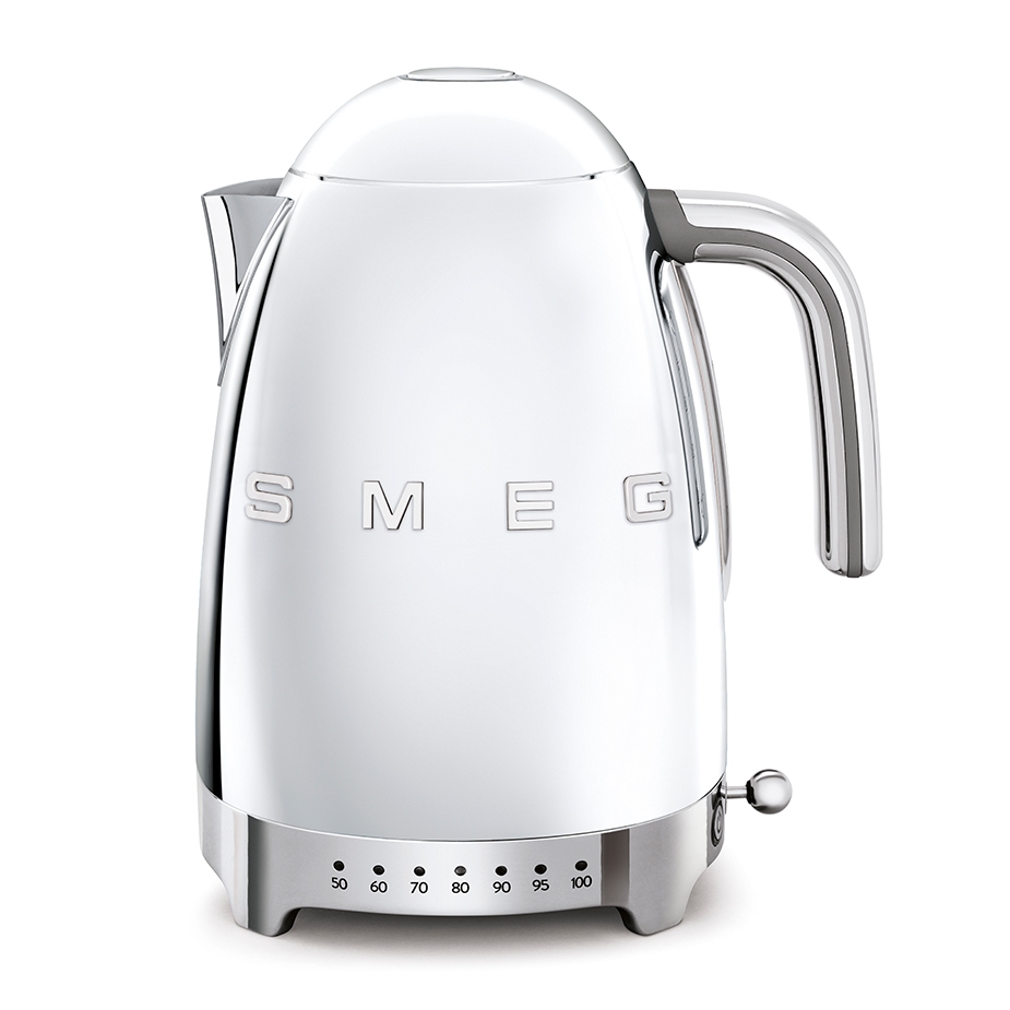 Smeg KLF04SSEU Vattenkokare m. Temperatur 1,7L Krom