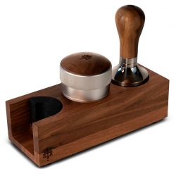 Eureka Double Tamper Station Valnöt