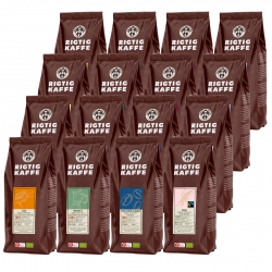 Rigtig Kaffe Organic Mixpaket 6,4kg