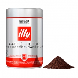 Illy Caffé Filtro 250g - Malet kaffe