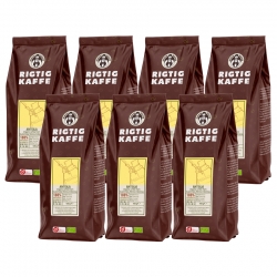 Rigtig Kaffe Organic Antigua 7x400g