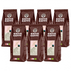 Rigtig Kaffe Organic Peru 7x400g