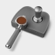 Smeg ECTS01 Kaffetamper Grå