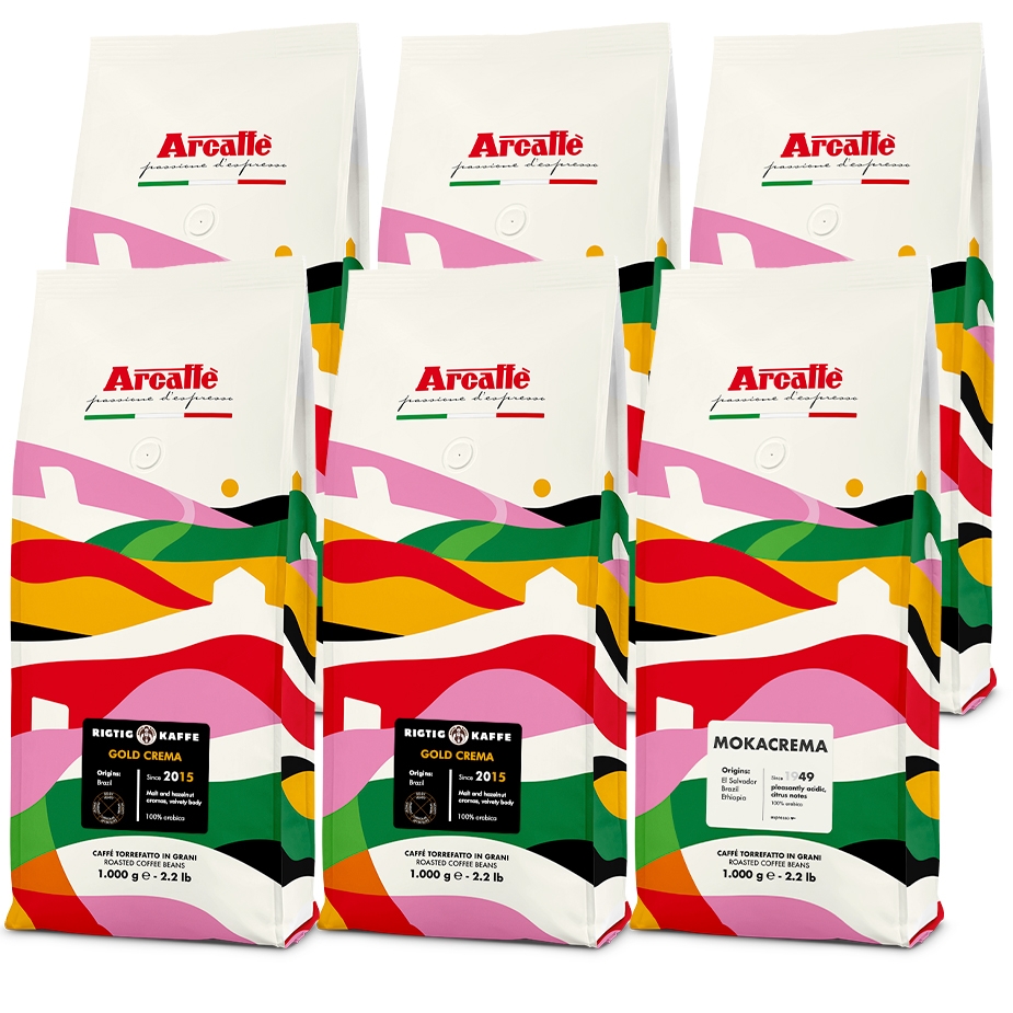 Arcaffe Mokacrema & Gold Crema 6kg