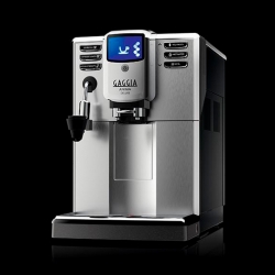 Gaggia Anima Deluxe Stål/Svart Inkl. 8x400g Organic Rigtig Kaffe