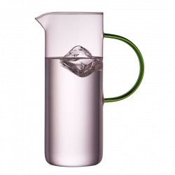 Lyngby Torino Glaskanna 1,1 L Pink/Grön