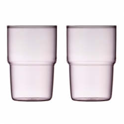 Lyngby Torino Dricksglas 40 cl 2 St Pink