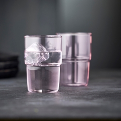Lyngby Torino Dricksglas 40 cl 2 St Pink