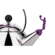 Alessi 9093 Vattenkokare Lila 2 L