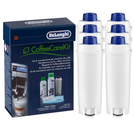 DeLonghi Coffee Care Kit Inkl. 6 st Kalkfilter