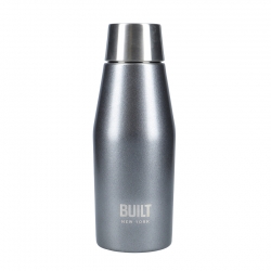 BUILT Perfect Seal Termosflaska 0,33 L Charcoal