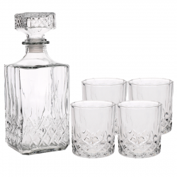 BarCraft Karaff 0,9 L Inkl. 4 st Glas