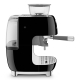 Smeg EGF03BLEU Manuell espressomaskin inkl. kvarn svart