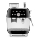 Smeg EGF03BLEU Manuell espressomaskin inkl. kvarn svart