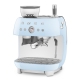 Smeg EGF03PBEU manuell espressomaskin inkl. kvarn pastellblå