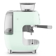 Smeg EGF03PGEU manuell espressomaskin inkl. kvarn pastellgrön
