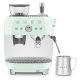 Smeg EGF03PGEU manuell espressomaskin inkl. kvarn pastellgrön