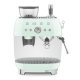 Smeg EGF03PGEU manuell espressomaskin inkl. kvarn pastellgrön