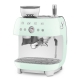 Smeg EGF03PGEU manuell espressomaskin inkl. kvarn pastellgrön