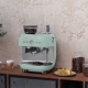Smeg EGF03PGEU manuell espressomaskin inkl. kvarn pastellgrön
