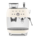 Smeg EGF03CREU Manuell espressomaskin inkl. kvarn Creme