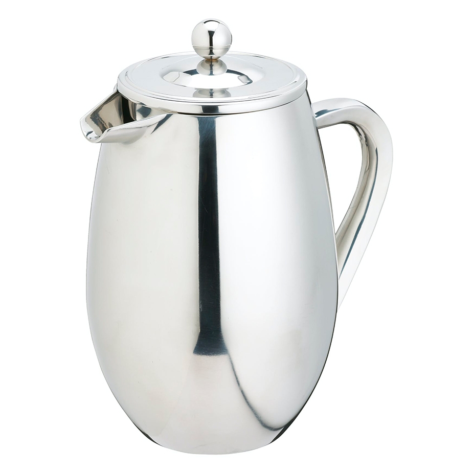 La Cafeti&egrave;re 8 Koppar Kaffepress St&aring;l