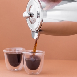 La Cafetière 8 Koppar Kaffepress Stål