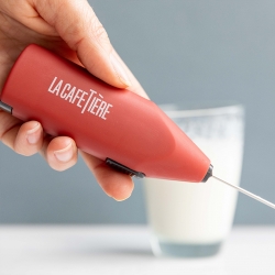 La Cafetière Mjölkskummare Röd