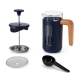 La Cafetière Pisa 3 Koppar Kaffepress Navy