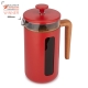 La Cafetière Pisa 8 Koppar Kaffepress Röd