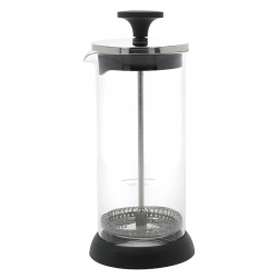 La Cafetière Mjölkskummare Glas/Svart