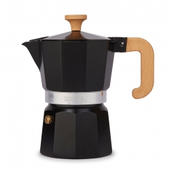 La Cafetière Venice 3 Koppar Mokabryggare Svart