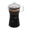 La Cafeti&egrave;re Verona 6 Koppar Mokabryggare Svart