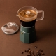 La Cafetière Verona 6 Koppar Mokabryggare Grön