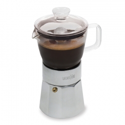 La Cafetière Verona 6 Koppar Mokabryggare Stål