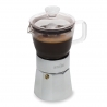 La Cafeti&egrave;re Verona 6 Koppar Mokabryggare St&aring;l