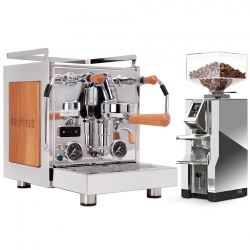 Profitec Pro 600 Devils Edition Ekträd Inkl. Eureka Mignon Libra Espressokvarn