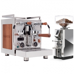 Profitec Pro 600 Devils Edition Valnötsträd Inkl. Eureka Mignon Libra Espressokvarn