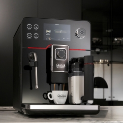 Gaggia Accademia Espressomaskin Inkl. Mjölkkanna & 8x400g Rigtig Kaffe Organic