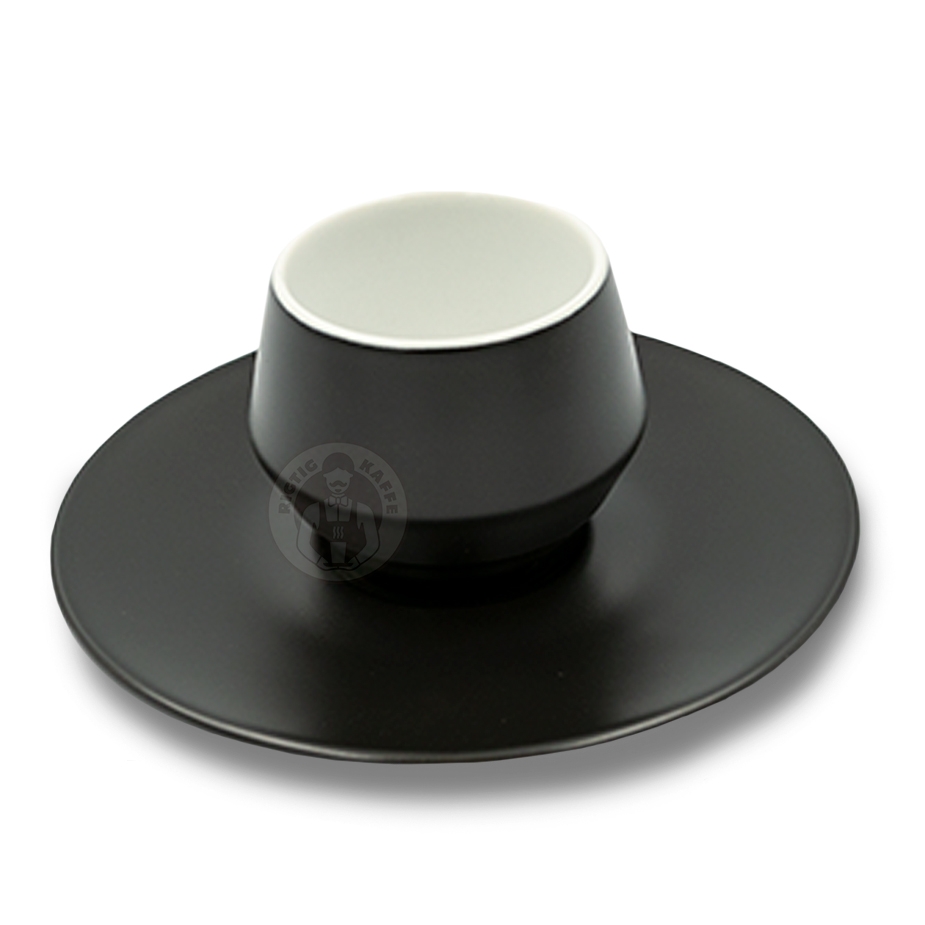 Club House Maniko Espresso med Underkopp Matt Svart 7 cl 4 St