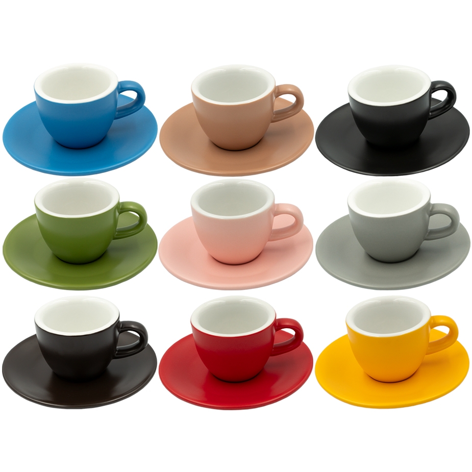 Club House Tulipano Espresso med Underkopp 7 cl 9 St