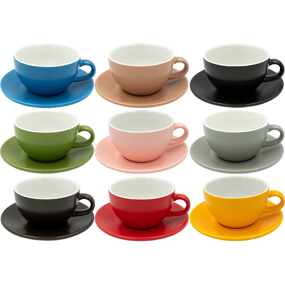 Club House Tulipano Latte med Underkopp 30 cl 9 St