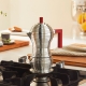 Alessi Pulcina Espressokanna Röd 3 Kopp