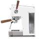 Ascaso Steel Duo Plus White - Modell 2024 Inkl. Eureka Libra, Espressokoppar &amp; Kaffe