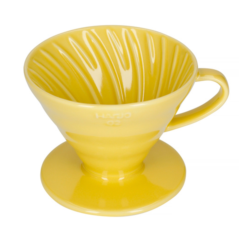 Hario V60-02 Keramik Dripper Gul 2 Kopp
