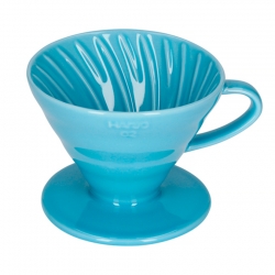 Hario V60-02 Keramik Dripper Ljusblå 2 Kopp