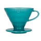 Hario V60-02 Keramik Dripper Turkos 2 Kopp