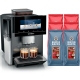Siemens TQ905RZ5 EQ900 Plus Espressomaskin Inkl. 6 kg Rigtig Kaffe & AutoCalc’n Clean